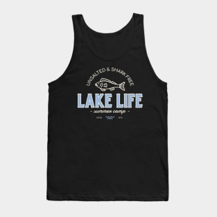 Lake Life Fishing Summer Camp Tank Top